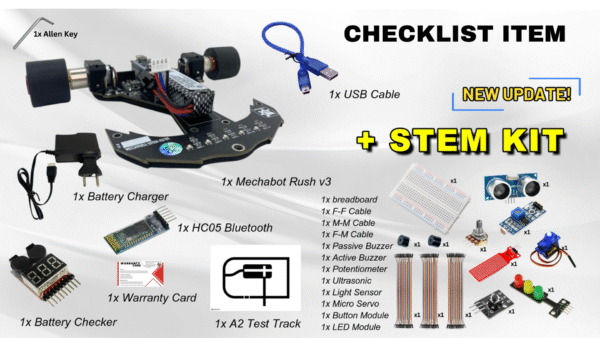 MECHABOT RUSH V3 Line Tracer Robot - Image 6
